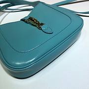 GUCCI JACKIE 1961 MINI SHOULDER BAG LIGHT BLUE 637091 SIZE 19 CM - 4