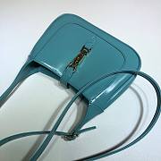 GUCCI JACKIE 1961 MINI SHOULDER BAG LIGHT BLUE 637091 SIZE 19 CM - 5