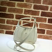 GUCCI JACKIE 1961 MINI SHOULDER BAG WHITE 637091 SIZE 19 CM - 2
