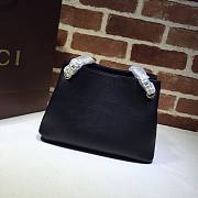 GUCCI SOHO CHAIN TASSEL SMALL SHOULDER BAG BLACK 387043 SIZE 25 CM - 5