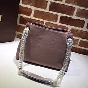 GUCCI SOHO CHAIN TASSEL SMALL SHOULDER BAG DUSTY PINK 387043 SIZE 25 CM - 5