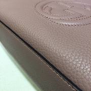 GUCCI SOHO CHAIN TASSEL SMALL SHOULDER BAG DUSTY PINK 387043 SIZE 25 CM - 4