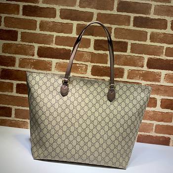 GUCCI SUPREME GG OPHIDIA MEDIUM TOTE BAG 547974 SIZE 36 CM