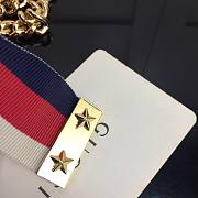 GUCCI SYLVIE MINI CHAIN BAG BLACK 431666 SIZE 19 CM - 5