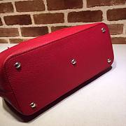 GUCCI SOHO CHAIN TASSEL SHOULDER BAG RED 408825 SIZE 35 CM - 3