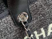 CHANEL DEAUVILLE TOTE BAG BLACK 38 CM - 5