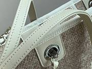 CHANEL DEAUVILLE TOTE BAG GRAY 34 CM - 5