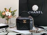 CHANEL SMALL VANITY CASE BLACK SIZE 15 CM - 1