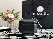 CHANEL SMALL VANITY CASE BLACK SIZE 15 CM - 5
