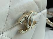 CHANEL SMALL VANITY CASE WHITE SIZE 15 CM - 6