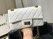 CHANEL MINI 2.55 TASCHE WHITE AS0874 SIZE 15,5 × 20 × 6 CM - 4