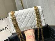 CHANEL MINI 2.55 TASCHE WHITE AS0874 SIZE 15,5 × 20 × 6 CM - 6