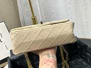 CHANEL MINI 2.55 TASCHE LIGHT BEIGE AS0874 SIZE 15,5 × 20 × 6 CM - 3