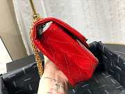 CHANEL MINI 2.55 TASCHE RED AS0874 SIZE 15,5 × 20 × 6 CM - 2