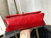 CHANEL MINI 2.55 TASCHE RED AS0874 SIZE 15,5 × 20 × 6 CM - 3