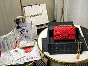 CHANEL MINI 2.55 TASCHE RED AS0874 SIZE 15,5 × 20 × 6 CM - 5