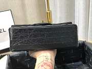 CHANEL MINI 2.55 TASCHE BLACK & GOLD-METAL AS0874 20 CM - 6