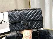 CHANEL MINI 2.55 TASCHE BLACK & BLACK METAL AS0874 20 CM - 4
