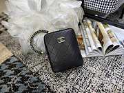 CHANEL VERTICAL CAMERA BAG BLACK SIZE 17.5 CM - 6