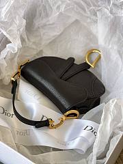 DIOR MICRO SADDLE BAG BLACK SIZE12 CM - 3