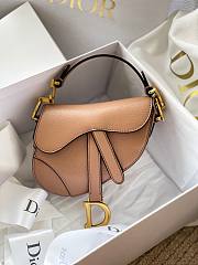 DIOR MICRO SADDLE BAG ROSE PINK S5662 SIZE 12 CM - 1