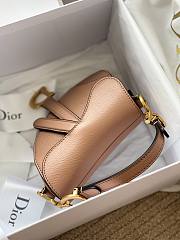 DIOR MICRO SADDLE BAG ROSE PINK S5662 SIZE 12 CM - 4