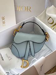 DIOR MICRO SADDLE BAG CLOUD BLUE S5662 SIZE 12 CM - 1