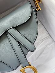 DIOR MICRO SADDLE BAG CLOUD BLUE S5662 SIZE 12 CM - 2