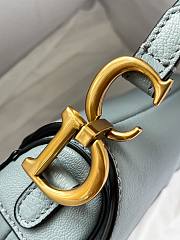 DIOR MICRO SADDLE BAG CLOUD BLUE S5662 SIZE 12 CM - 3