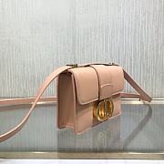 DIOR MICRO 30 MONTAIGNE BAG ROSE PINK S2110 SIZE 15 CM - 3