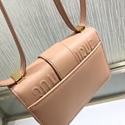 DIOR MICRO 30 MONTAIGNE BAG ROSE PINK S2110 SIZE 15 CM - 4