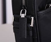 PRADA NYLON AND SAFFIANO BAG WITH STRAP 2VH112 SIZE 20 CM - 2