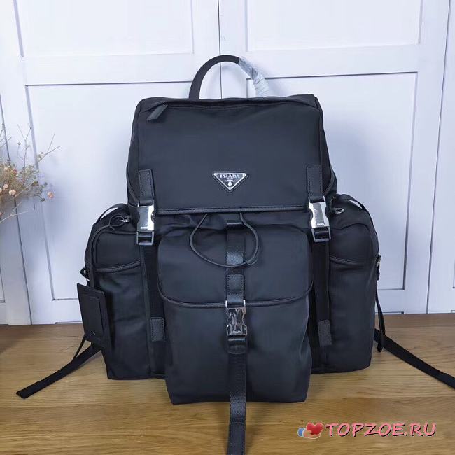 PRADA SAFFIANO LEATHER BACKPACK 2VZ074 SIZE 37 x 42 x 17 CM - 1
