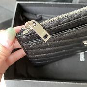 YSL MONOGRAM BILL POUCH SILVER METAL 636312 SIZE 20 CM - 5