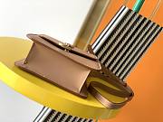 YSL KAIA NORTH/SOUTH SATCHEL BEIGE 668809 SIZE 16 CM - 6