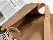 YSL KAIA NORTH/SOUTH SATCHEL BEIGE 668809 SIZE 16 CM - 5