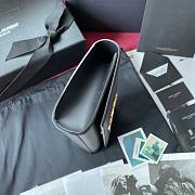 YSL KATE CLUTCH SMOOTH LEATHER BLACK 326079 SIZE 27 x 12.5 x 5 CM - 6