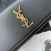 YSL KATE CLUTCH SMOOTH LEATHER BLACK 326079 SIZE 27 x 12.5 x 5 CM - 3