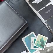 YSL KATE CLUTCH SMOOTH LEATHER BLACK 326079 SIZE 27 x 12.5 x 5 CM - 2