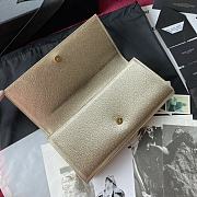 YSL KATE CLUTCH SMOOTH LEATHER GOLD 326079 SIZE 27 x 12.5 x 5 CM - 2