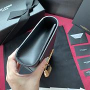 YSL KATE CLUTCH SMOOTH LEATHER WITH TASSEL 326079 SIZE 27 CM - 4
