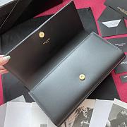 YSL KATE CLUTCH SMOOTH LEATHER WITH TASSEL 326079 SIZE 27 CM - 2
