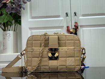 LV TROCA MM BAG BEIGE M59114 SIZE 25.5 CM