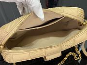 LV TROCA MM BAG BEIGE M59114 SIZE 25.5 CM - 4