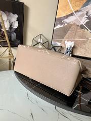 LV PETIT PALAIS BAG TOURTERELLE/CREME M58914 SIZE 29 CM - 3