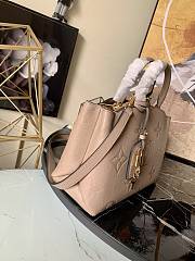 LV PETIT PALAIS BAG BEIGE M58914 SIZE 29 CM - 4