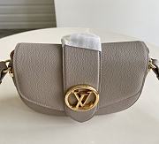 LV PONT 9 SOFT MM GREIGE M58967 SIZE 25 CM - 2