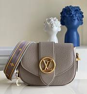 LV PONT 9 SOFT PM GREIGE M58727 SIZE 21 CM - 1