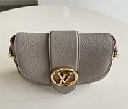 LV PONT 9 SOFT PM GREIGE M58727 SIZE 21 CM - 6