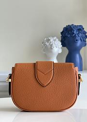 LV PONT 9 SOFT PM GOLDEN SIENNA/MOCACCINO M58729 SIZE 21 CM - 5